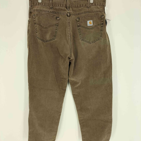 カーハート Carhartt 80S 星タグ ユニオンチケット 42TALON ダック地 5ポケット ジップフライ ワーク パンツ メンズ 40×32