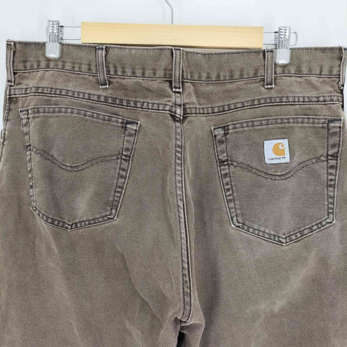 カーハート Carhartt 80S 星タグ ユニオンチケット 42TALON ダック地 5ポケット ジップフライ ワーク パンツ メンズ 40×32