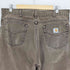 カーハート Carhartt 80S 星タグ ユニオンチケット 42TALON ダック地 5ポケット ジップフライ ワーク パンツ メンズ 40×32