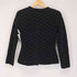 エンポリオアルマーニ EMPORIO ARMANI ハウンドトゥースストレッチノーカラージャケット レディース JPN:42