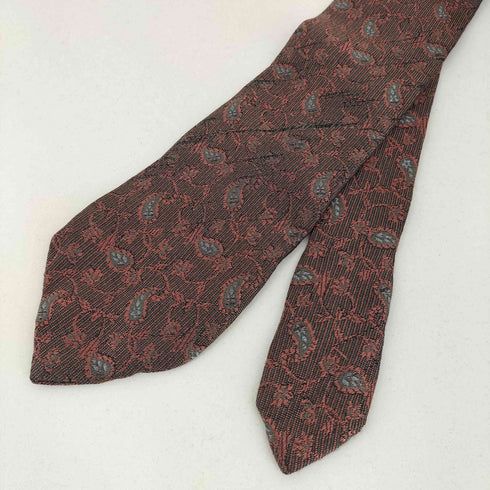 イッセイミヤケ ISSEY MIYAKE シルク ペイズリー柄 ネクタイ メンズ
