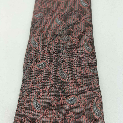 イッセイミヤケ ISSEY MIYAKE シルク ペイズリー柄 ネクタイ メンズ