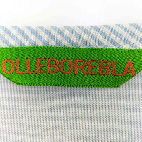アルベロベロ OLLEBOREBLA オレボレブラ ブタさん おはな 顔料プリント シアー フリル切替 異素材切替 半袖チュニック レディース