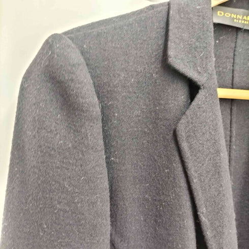 ダナキャランニューヨーク DKNY 100% ウールロングコート レディース