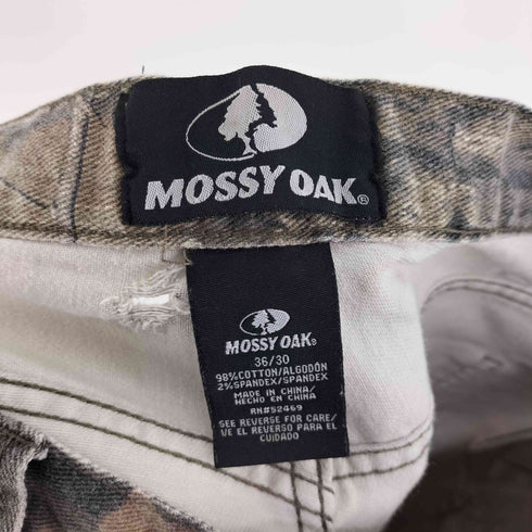 MOSSY OAK リアルツリーカモ 5ポケット ジップフライ ワーク パンツ メンズ 36/30