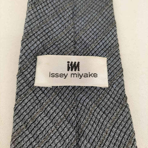 イッセイミヤケ ISSEY MIYAKE シルク 綾織 ネクタイ メンズ