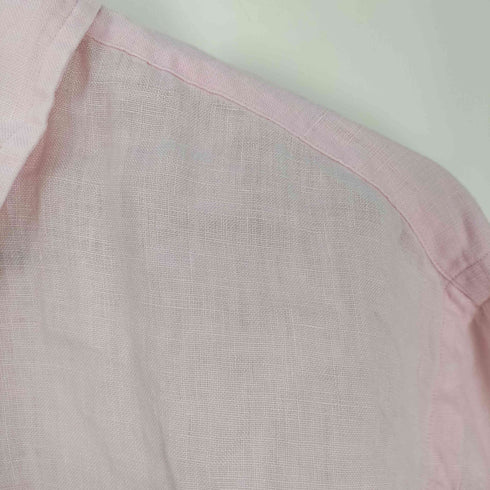 ポロバイラルフローレン Polo by RALPH LAUREN CUSTOM FIT ポニー刺繍 リネンシャツ メンズ import:XL