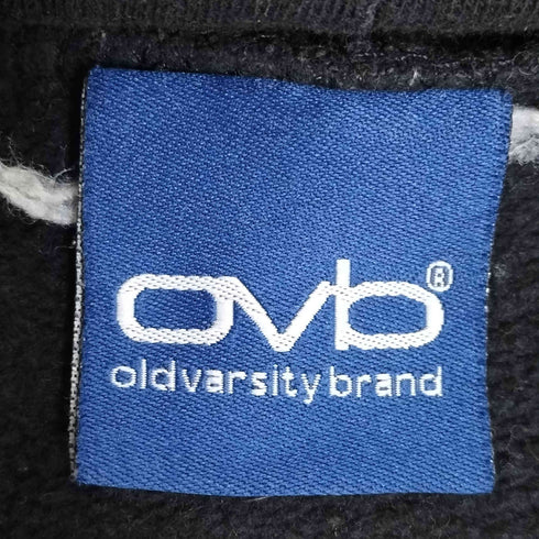 ovb ネイティブフェイス 刺繍 プルオーバーパーカー メンズ