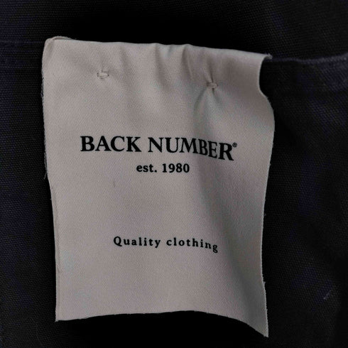 バックナンバー BACK NUMBER カラーオーバーオール メンズ S