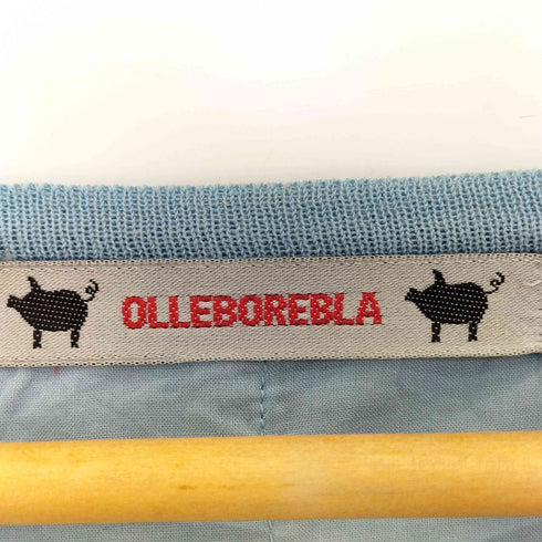 アルベロベロ OLLEBOREBLA オレボレブラ ブタさん 裁ち切り 襟裾フリル アシンメトリー半袖チュニック レディース