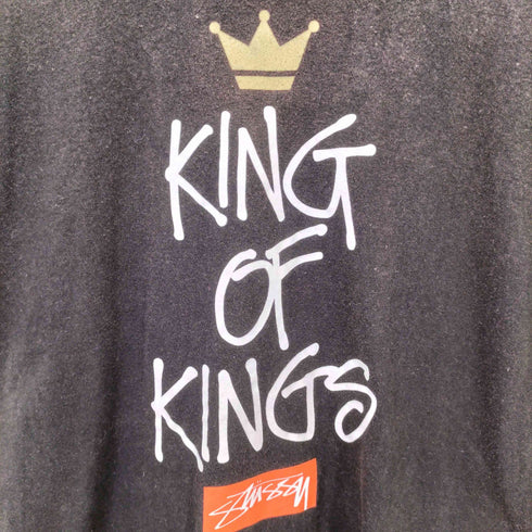 ステューシー Stussy king of kings フロントプリント tシャツ メンズ JPN:M