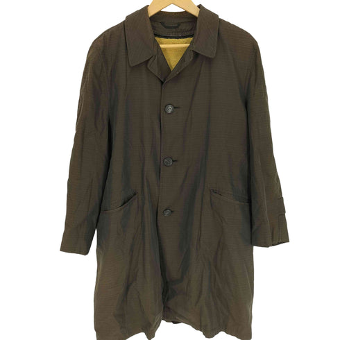 50-60s wales of ye towne of boston製 MAJOR ジップ シャギーライナー付き ランダム チェック ハーフ コート メンズ