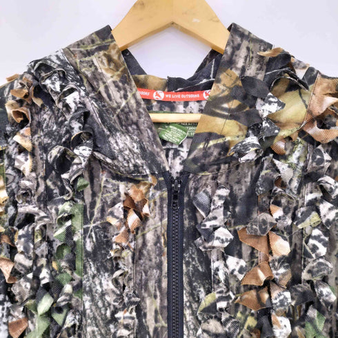 GANDER MOUNTAIN 90s 緑タグ リアルツリーカモ フリルテープ フードジャケット メンズ 2XL