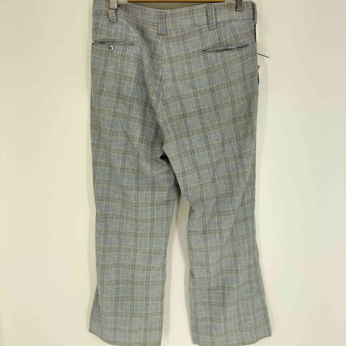 Coosa Slacks 70S ロケットTALON マドラスチェック フレア パンツ スラックス メンズ