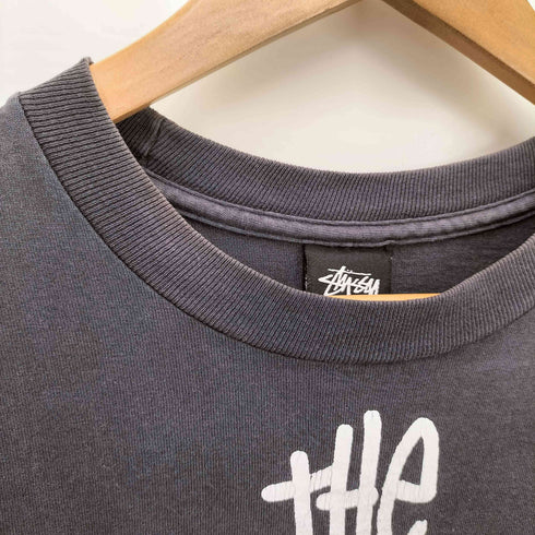 ステューシー Stussy the world wide super rockin フロントプリントtシャツ メンズ JPN:L