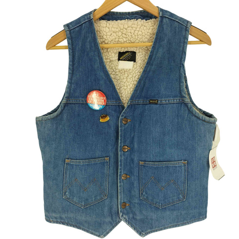 maverick 70S USA製 4連 裏地 ボア デニム ベスト メンズ
