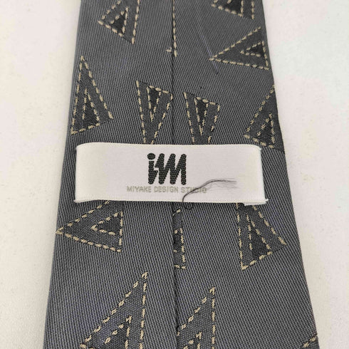 ミヤケデザインスタジオ im MIYAKE DESIGN STUDIO シルク 三角模様 ネクタイ メンズ