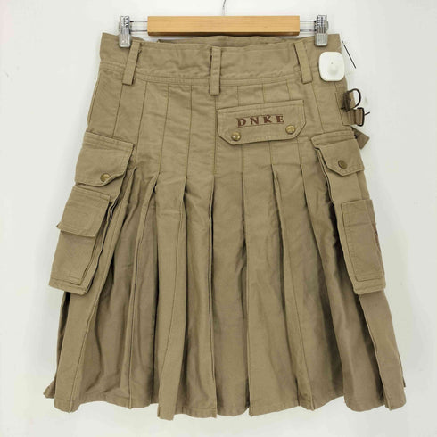 KILT'EM ロゴ刺繍 コットン フレア プリーツスカート レディース JPN:S