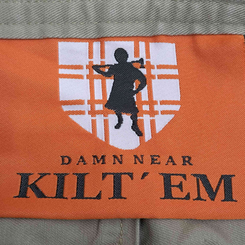 KILT'EM ロゴ刺繍 コットン フレア プリーツスカート レディース JPN:S