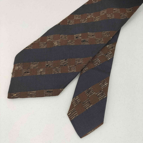 アイムイッセイミヤケ im ISSEY MIYAKE シルク ストライプ柄 ネクタイ メンズ