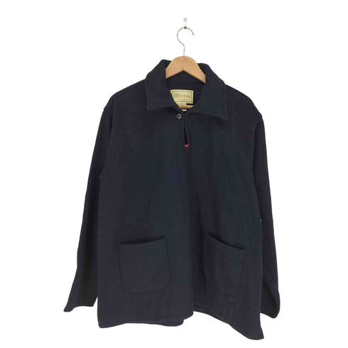 MELTON 70S~80S MADE IN USA メルトン フィッシャーマンスモック メンズ L