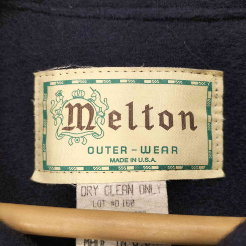 MELTON 70S~80S MADE IN USA メルトン フィッシャーマンスモック メンズ L