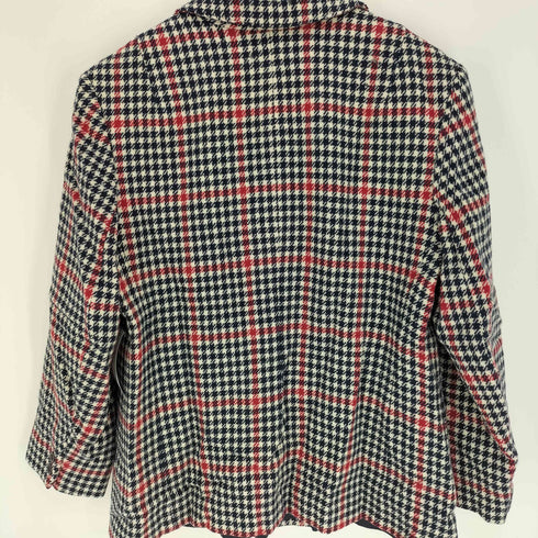 ペンドルトン PENDLETON 70S USA製 白タグ PURE VTGIN WOOL 1B シングル チェック テーラード ジャケット メンズ 20W