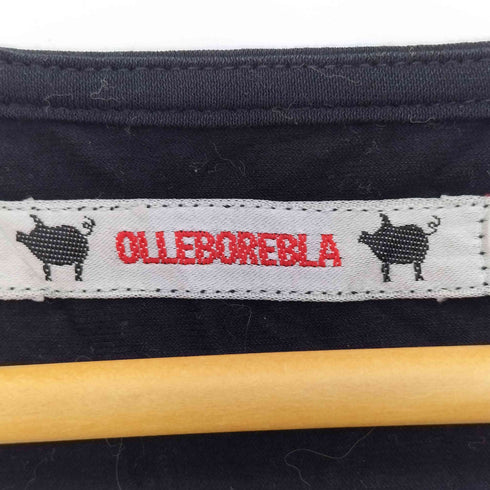 アルベロベロ OLLEBOREBLA オレボレブラ ブタさん 顔料プリント je ne peux pas encore me décider sur quoi acheter ストレッチ長袖カットソー レディース