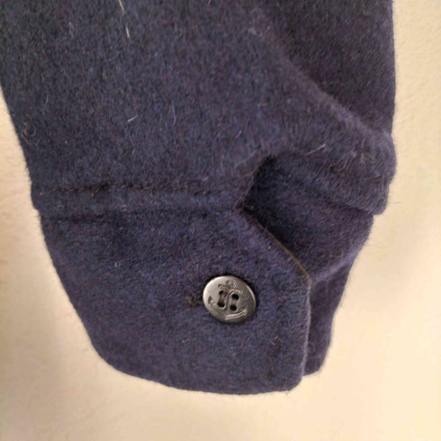 MELTON 70S~80S MADE IN USA メルトンウール CPOシャツ メンズ L