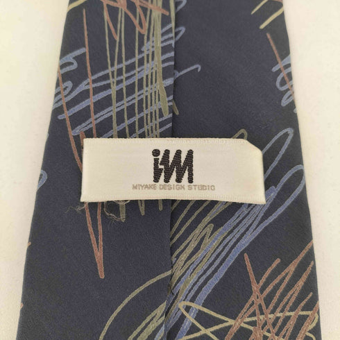 ミヤケデザインスタジオ im MIYAKE DESIGN STUDIO シルク 殴り書き柄 ネクタイ メンズ