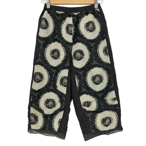 アルベロベロ OLLEBOREBLA オレボレブラ ブタさん バレリーナ ジャガード 異素材切替 イージーパンツ メンズ