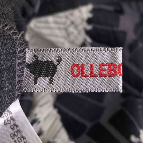 アルベロベロ OLLEBOREBLA オレボレブラ ブタさん バレリーナ ジャガード 異素材切替 イージーパンツ メンズ