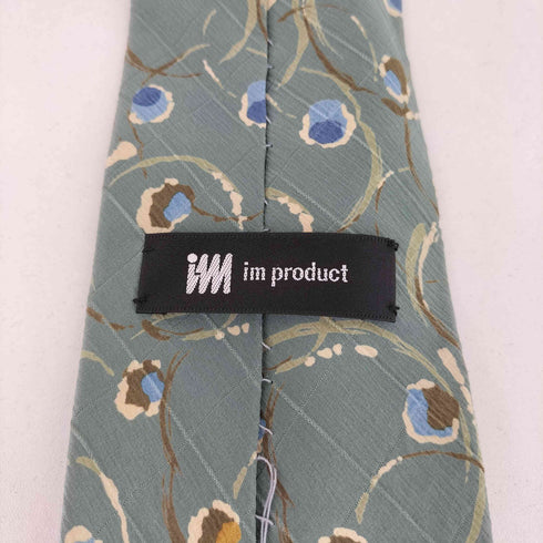 アイムプロダクトイッセイミヤケ im product ISSEY MIYAKE シルク 総柄 ネクタイ メンズ