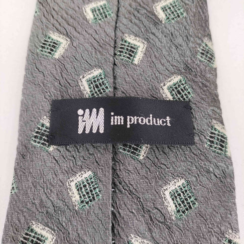 アイムプロダクトイッセイミヤケ im product ISSEY MIYAKE シルク 総柄 ネクタイ メンズ