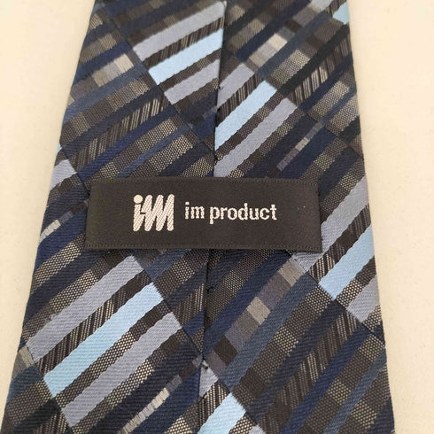 アイムプロダクトイッセイミヤケ im product ISSEY MIYAKE シルク ストライプ柄 ネクタイ メンズ