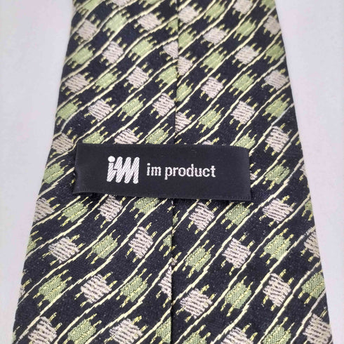 アイムプロダクトイッセイミヤケ im product ISSEY MIYAKE シルク 総柄 ネクタイ メンズ