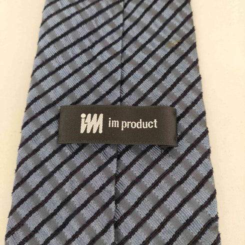 アイムプロダクトイッセイミヤケ im product ISSEY MIYAKE シルク ストライプ柄 ネクタイ メンズ