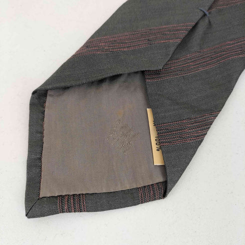 アイムイッセイミヤケ im ISSEY MIYAKE シルク ストライプ柄 ネクタイ メンズ