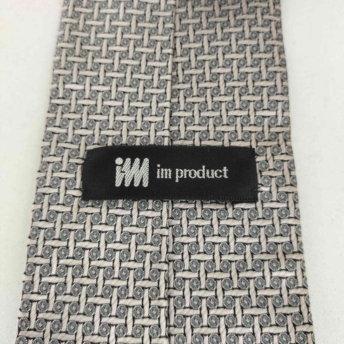 アイムプロダクトイッセイミヤケ im product ISSEY MIYAKE シルク 総柄 ネクタイ メンズ