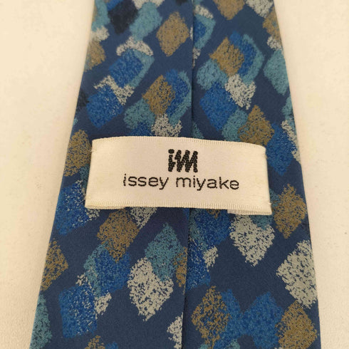 アイムイッセイミヤケ im ISSEY MIYAKE シルク 総柄 ネクタイ メンズ