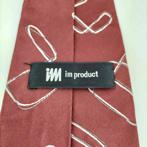 アイムプロダクトイッセイミヤケ im product ISSEY MIYAKE シルク 総柄 ネクタイ メンズ