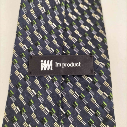 アイムプロダクトイッセイミヤケ im product ISSEY MIYAKE シルク 総柄 ネクタイ メンズ