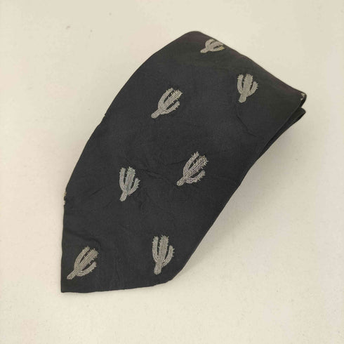 イッセイミヤケメン ISSEY MIYAKE MEN シルク サボテン柄 ネクタイ メンズ