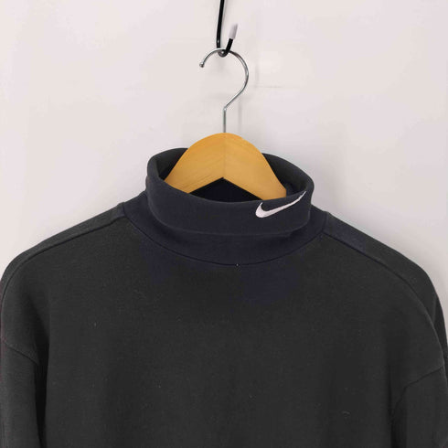 ナイキゴルフ NIKE GOLF 刺繍ロゴ タートルネックカットソー メンズ L
