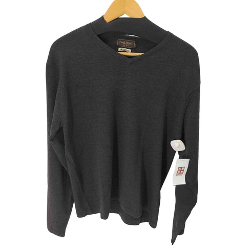 ポールスチュアート Paul Stuart イタリア製 Vネック ニット メンズ LL