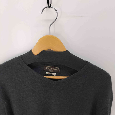 ポールスチュアート Paul Stuart イタリア製 Vネック ニット メンズ LL
