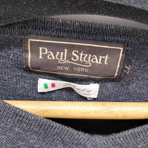 ポールスチュアート Paul Stuart イタリア製 Vネック ニット メンズ LL