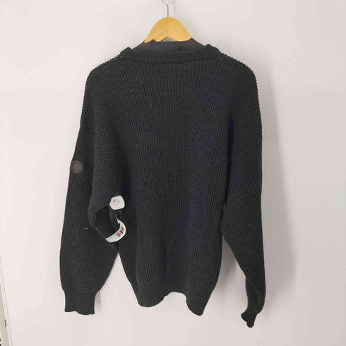 ハンティングワールド HUNTING WORLD イタリア製 クルーネック ウールニット メンズ 52