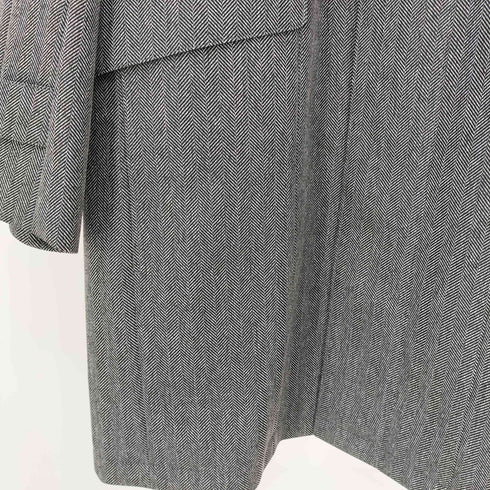 lucifero ヘリンボーン ベスト付 3WAY スタンドカラーコート メンズ LL