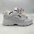 フィラ FILA DISTRACER ディスラプター レイトレイサー WHITE スニーカー レディース 25.0